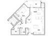 1 Bedroom Floor Plan